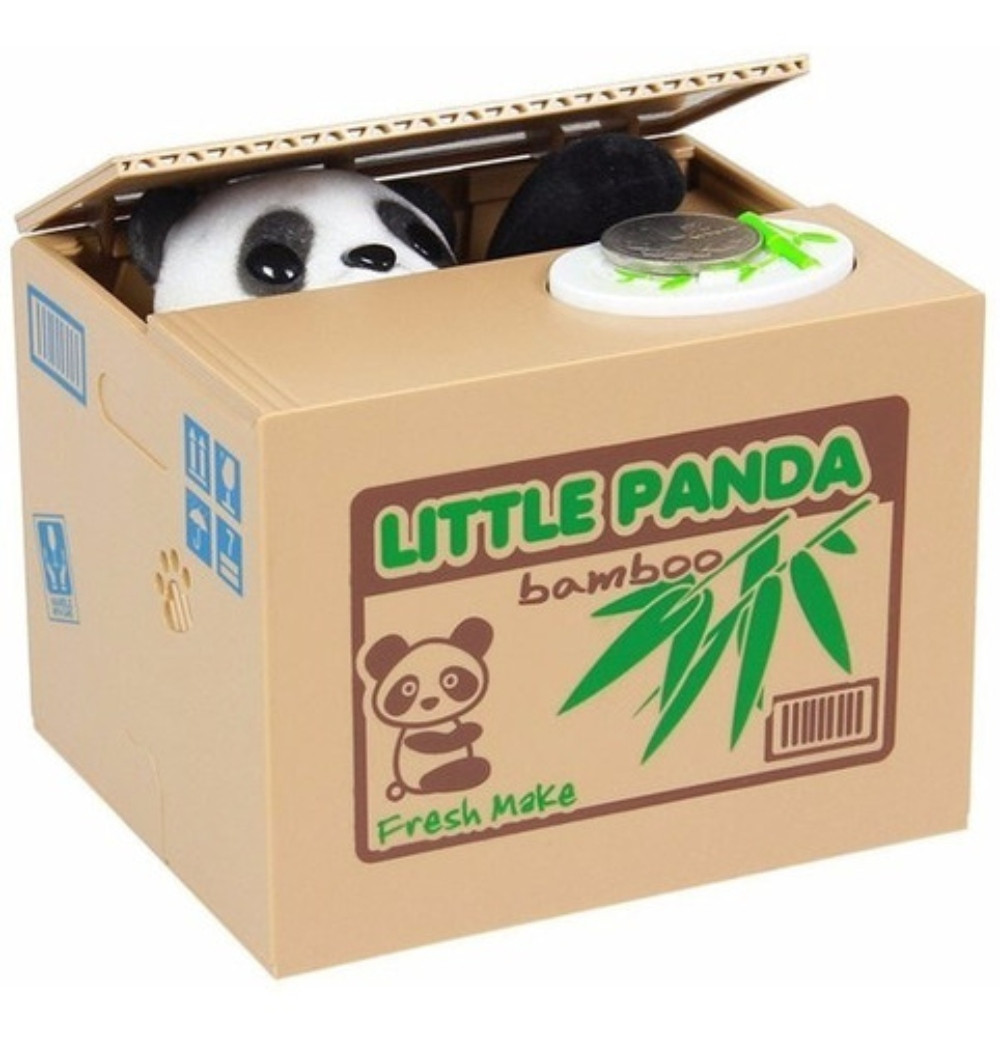 Alcancia diseño panda